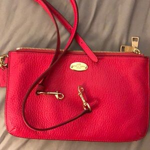 Coach large wristlet